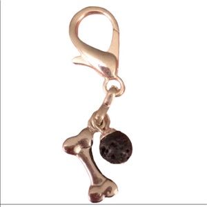 Dog Flea Bone Collar clip on Lava Ball Diffuser for Aromatherapy